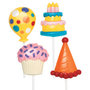 Wilton Lollipop mold Birthday/Party Large
